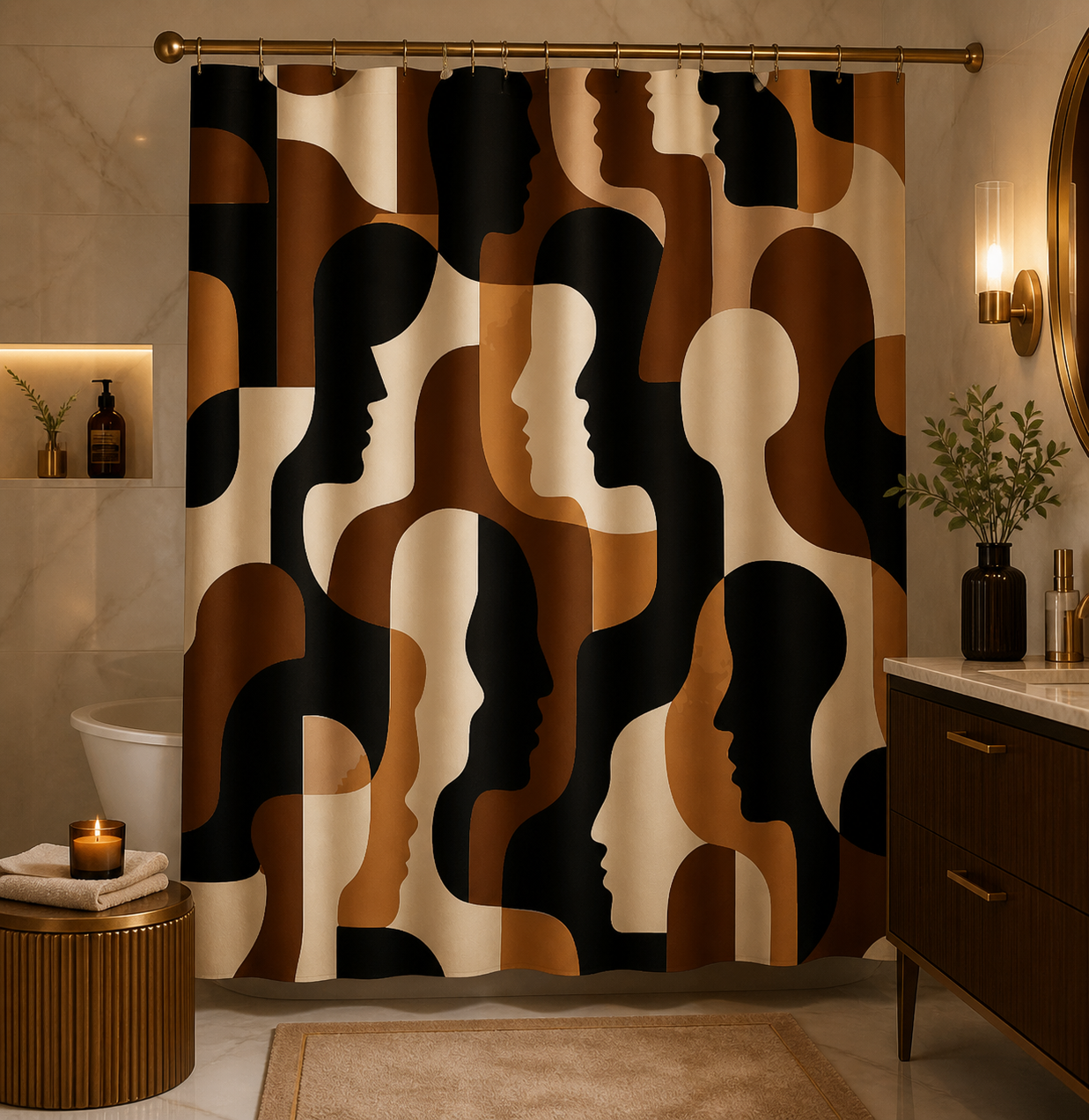 complexions shower curtain complexions shower curtain